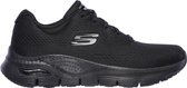 Skechers Arch Fit - Big Appeal Dames Sneakers - Black/Black - Maat 36