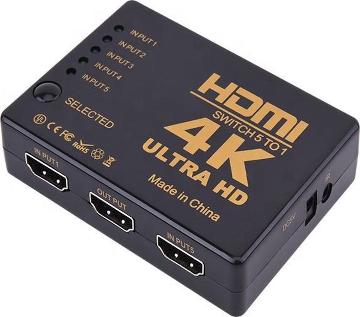 Professionele 4K HDMI Switch 3 naar 1 - 3 in 1 uit - 3 poorts -