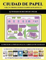 Actividades de recortar y pegar (Ciudad de papel: Crea tu propia ciudad usando 20 plantillas)