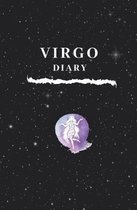 Virgo Diary: Zodiac Sign Notebook - Journal - Beautiful 120 Pages Dot Grid Diary with Softcover and Personal Astrological Horoscope