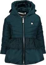 Le Chic Meisjes Winterjas - Deep Teal - Maat 80