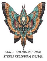 Adult coloring book stress relivieng design