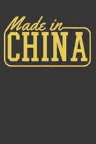 China Country Souvenir Notebook Journal