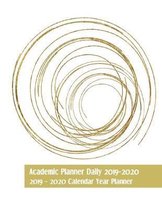 Academic Planner Daily 2019-2020: 2019-2020 Calendar Year Planner
