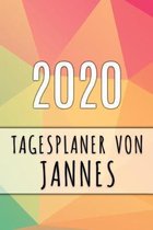 2020 Tagesplaner von Jannes: Personalisierter Kalender f�r 2020 mit deinem Vornamen