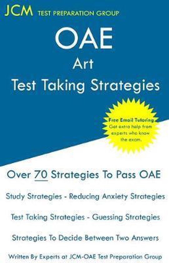 OAE Art Test Taking Strategies - cover