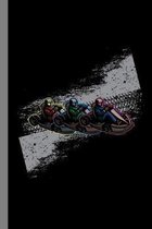 Cart Racing: Racing Karts Motorsport Karting Road Kart Gift For Racers (6''x9'') Dot Grid Notebook To Write In
