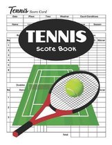 Tennis Score Book