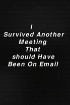 I Survived Another Meeting that Should Have Been an Email