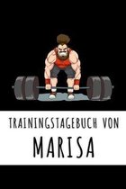 Trainingstagebuch von Marisa: Personalisierter Tagesplaner f�r dein Fitness- und Krafttraining im Fitnessstudio oder Zuhause