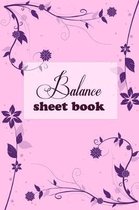 Balance Sheet Book: Balance Sheet Book
