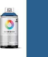 MTN Kobaltblauwe waterbasis spuitverf - 300ml lage druk en matte afwerking