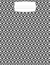 Math Notebook: Squared 5x5 graph paper
