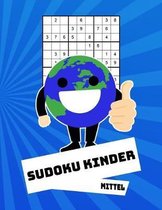 Sudoku Kinder Mittel: 100 R�tsel - R�tselblock Mit L�sungen 9x9 - Grundschule