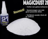 MagicDust21 - een ideaal hecht/vul/versterkingsmiddel  - toepasbaar bij het lijmen van kunststoffen en metalen
