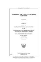 Oversight and status of POW/MIA activities