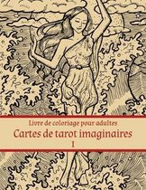 Livre de coloriage pour adultes Cartes de tarot imaginaires 1