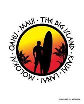 Hawaii Surf Fan Notebook