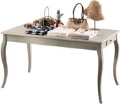 Tafel (B140cm) - Grijs - Shabby-chic