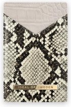 iDeal of Sweden Magnetic Card Holder Atelier voor Universal Dusty Cream Python