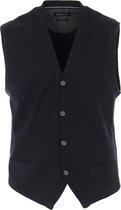 Casa Moda mouwloos heren vest - donker blauw -  Maat XXXXXL