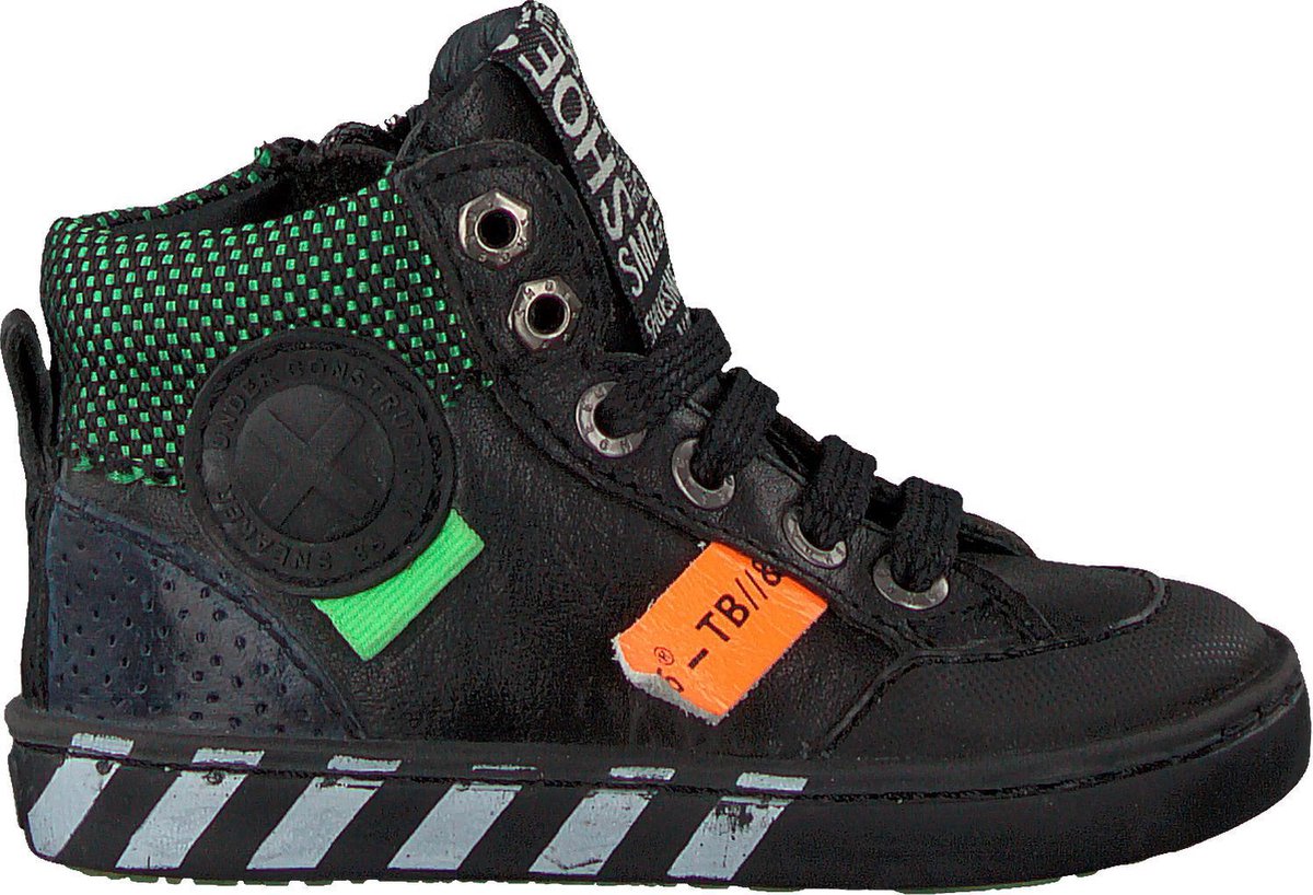 Shoesme Jongens Hoge sneakers Ur20w044 - Zwart - Maat 31 | bol.com