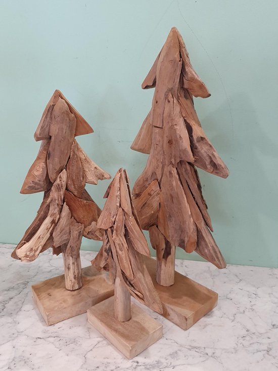 Kerstboom Teak 2d Large 50cm bol
