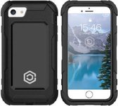 Casecentive Ultimate Hardcase - Extra bescherming - iPhone 6(S) / 7 / 8 / SE 2020 Hoesje zwart