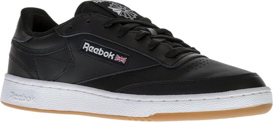 Reebok Club C 85 Heren Sneakers - Black Gum - Maat 46 | bol.com