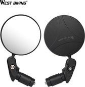 Fietsspiegel 360° Verstelbaar - Fietsspiegel ebike - Elektrische Fiets - Spiegel - West Biking