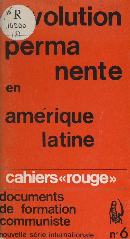 La révolution permanente en Amérique Latine - cover