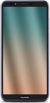 Huawei Y7 2018 - Full Cover Screenprotector - Gehard Glas - Zwart