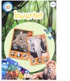 Afbeelding van het spelletje kwartet - kwartet voor kinderen - dieren - wilde dieren kwartet - spelkaarten - kaarten - kaartspellen - kwartetten - spel - voor kinderen - vanaf 4 jaar