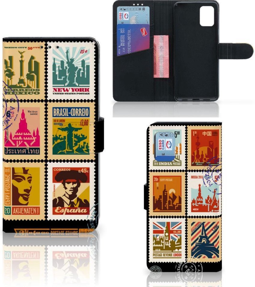 Samsung Galaxy A31 Flip Cover Postzegels