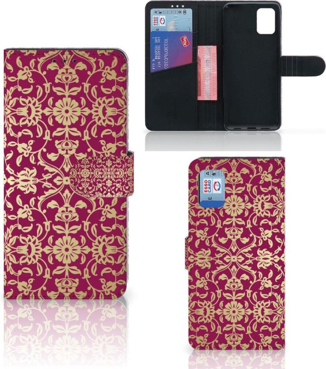 Wallet Case Samsung Galaxy A31 Barok Pink