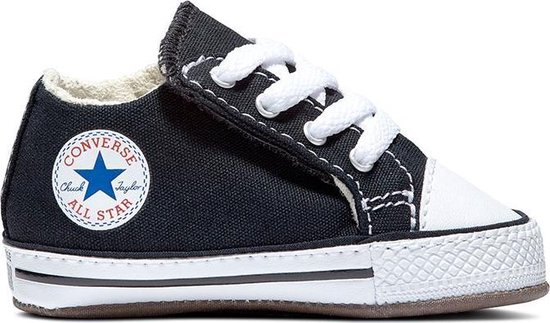 Converse Chuck Taylor All Star Cribster Babyschoenen - Babyslofjes -  Meisjes - Zwart | bol.com