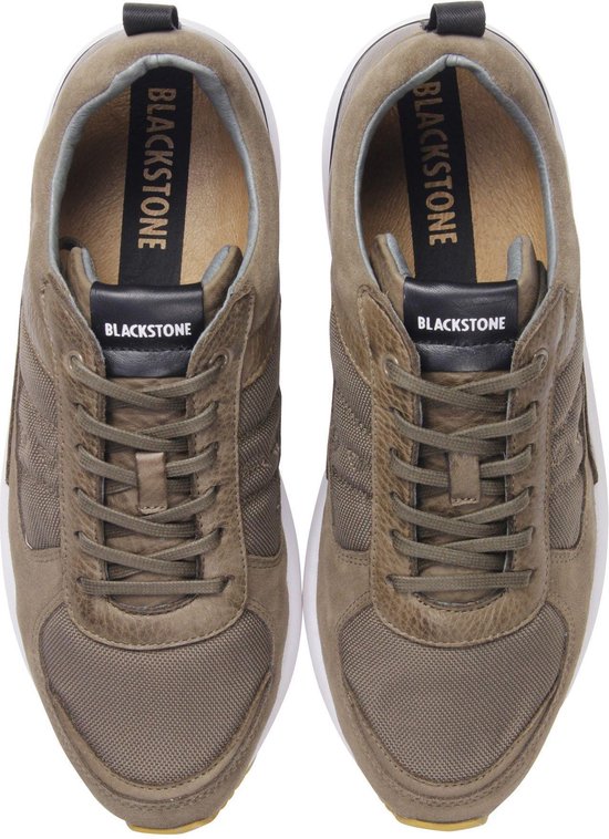Blackstone Mannen Leren Lage sneakers / Herenschoenen UG36 - Taupe - Maat  43 | Bestel nu!