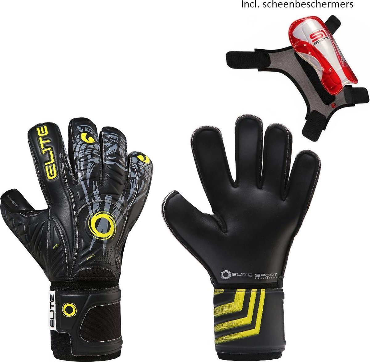 Elite Vibora 2020 Keepershandschoenen met scheenbeschermers
