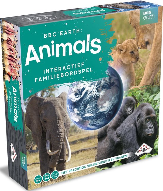 BBC Earth Animals - Bordspel