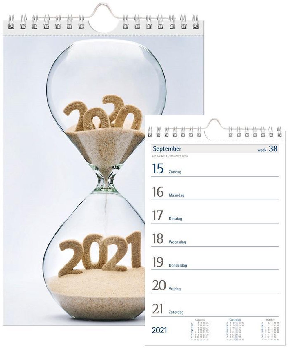 Castelli weekkalender 2021 - ringband - klein formaat - Castelli