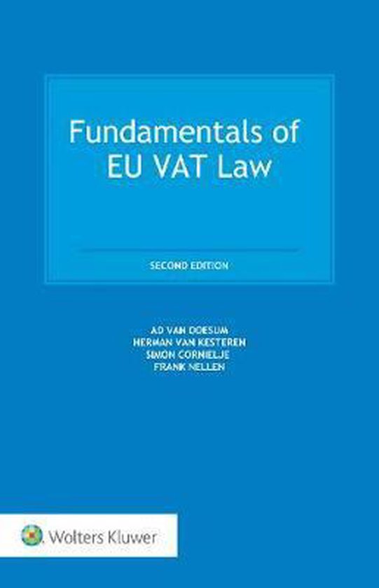 Fundamentals of EU VAT Law - cover
