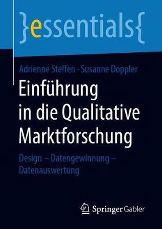 Einführung in die Qualitative Marktforschung - cover