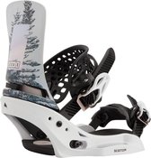 Burton Lexa X EST Feelgood white  Snowboard bindingen - Maat: M