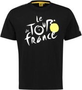 Tour de France - Officiële T-shirt Zwart - Maat XL