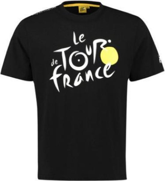 Tour de France - Officiële T-shirt - Zwart - Maat L