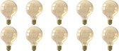 CALEX - LED Lamp 10 Pack - Globe - Filament G95 - E27 Fitting - Dimbaar - 4W - Warm Wit 2100K - Amber - BSE