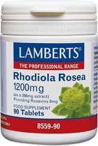 Lamberts Rhodiola Rosea 1200 mg - 90 tabletten - Voedingssuppelement
