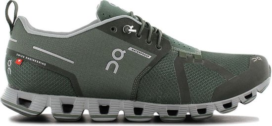 ON Running Cloud Waterproof - Heren Hardloopschoenen Running Sport schoenen Sneakers Sportschoenen schoenen Groen 19.99967 - Maat EU 45 US 11