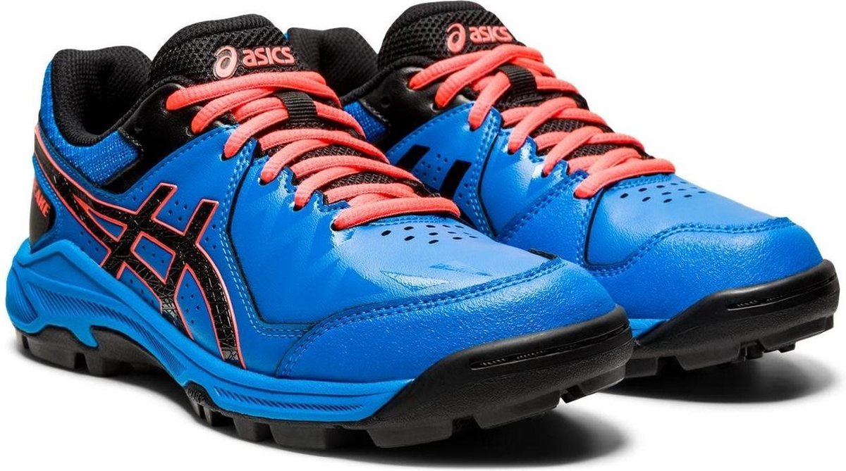 bol.com | Asics Sportschoenen - Maat 34.5 - Unisex - blauw/zwart/rood