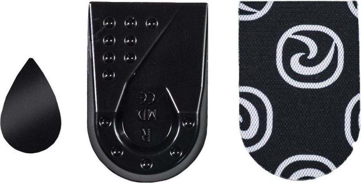 Rehband Inlegzolen Qd Bone Spur Pu Zwart 6-delig Maat S
